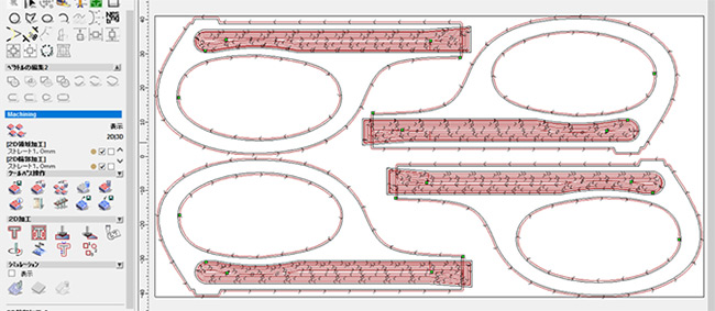 CAD/CAMでネスティング