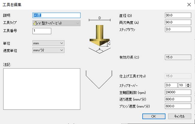 ラジアスエンドミル